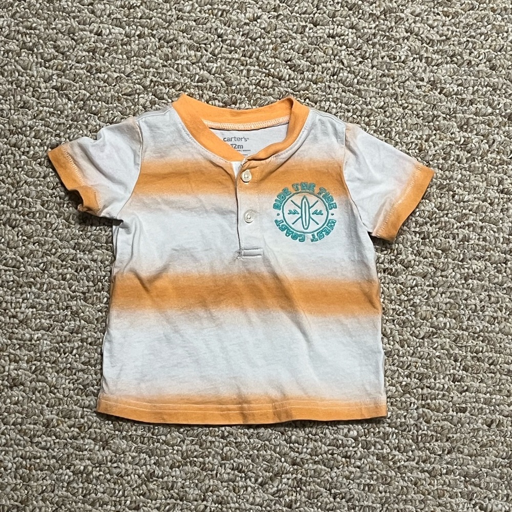 Carter’s “ride the tide-west coast” tee 12m